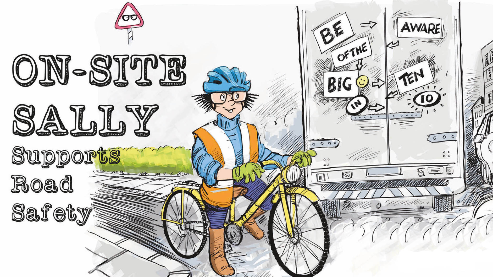 On-site Sally road safety