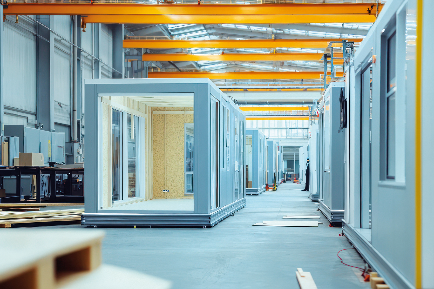 Modular construction fire risk