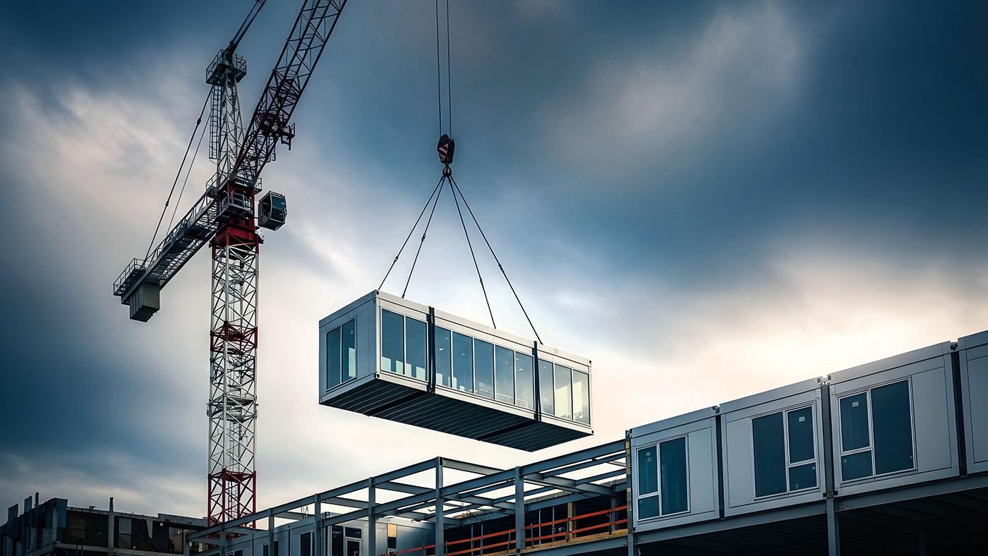 Modular construction fire risk