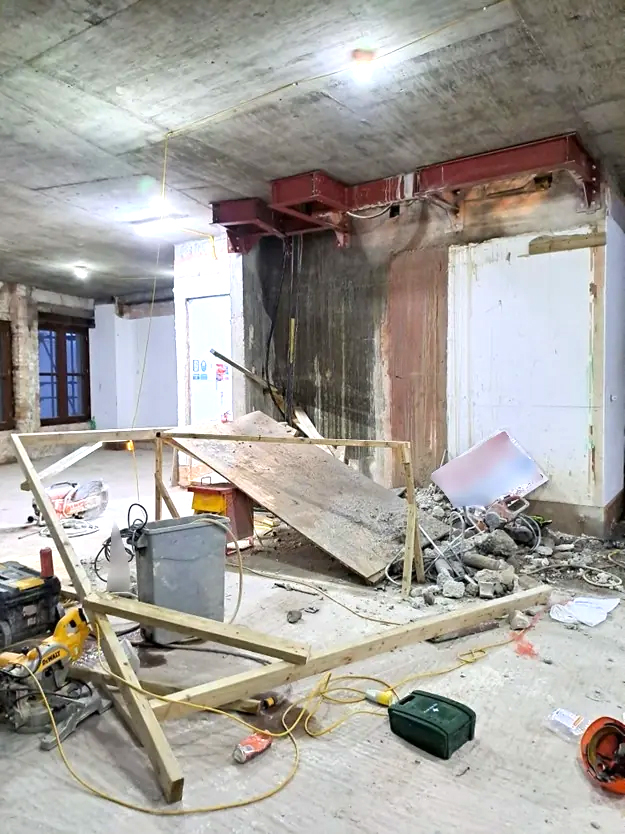 platform collapse - Two construction companies have been fined after a drilling operative sustained fractures to his neck and back
